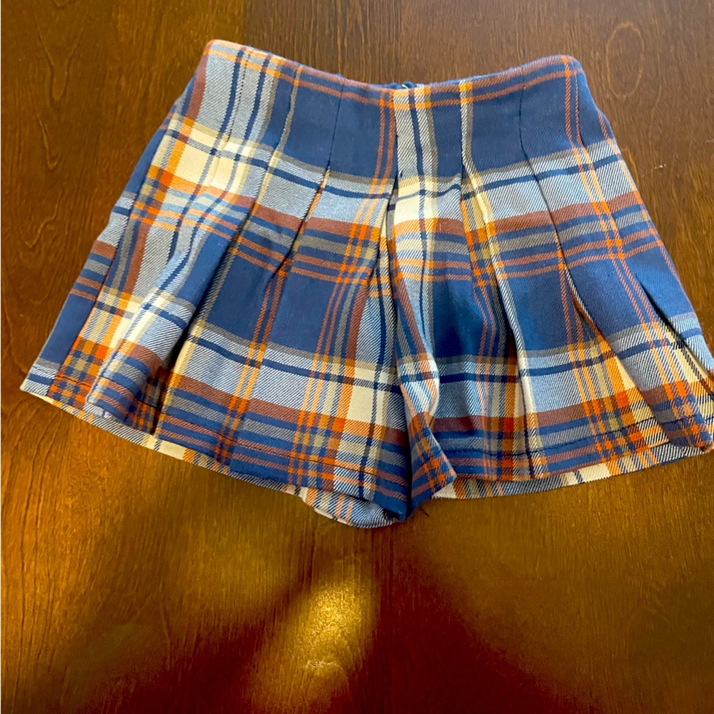Baby school girl skirt